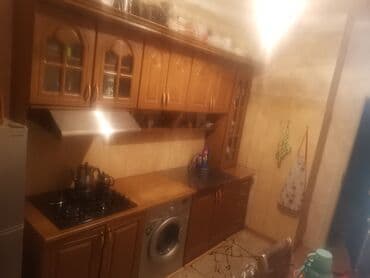 Sifarişlə mebel: Mətbəx mebeli dəsti - Klassik dizaynlı, taxta fakturalı asma və alt — 5