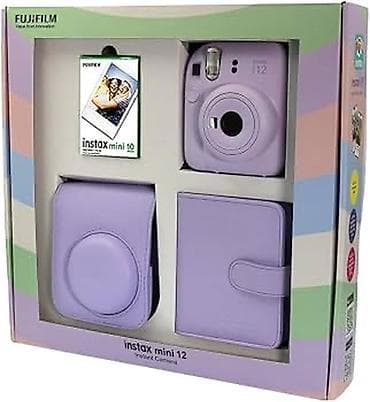 Foto və videokameralar: Fujifilm Instax Mini 12 Violet – Set Paket məzmunu: - Instax Mini 12 — 1
