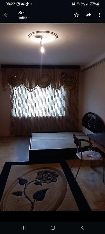 gencede kreditle satilan evler: Vasmoy bazarina yaxdi 251 nom mektebin yanda 5. 3du 1 otagdi opsdelidi — 4