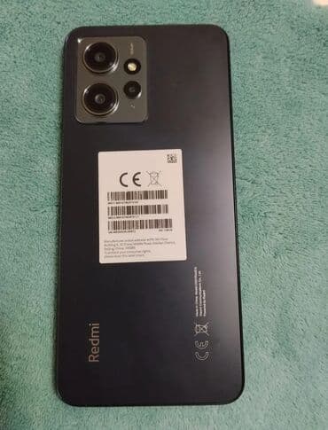 telefon sensor: Redmi Note 12, 256 GB, rəng - Qara, Sensor — 1