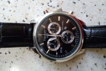 relax saat: İşlənmiş, Qol saatı, Tissot, rəng - Qara — 1