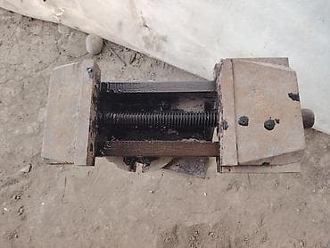 ucuz tekstil: Ağır tip dəzgah qısqacı (sayıqcı/vice) - Material: tökmə metal, güclü — 5
