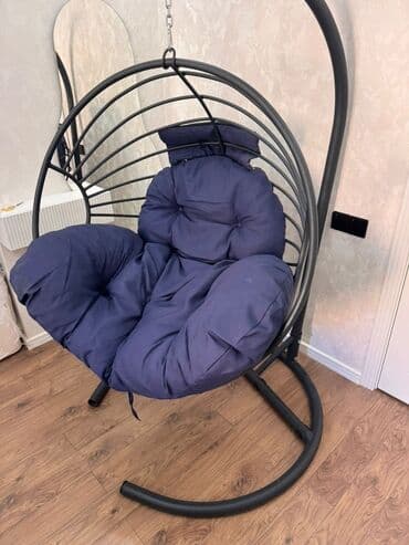 bağ yellencekleri: Стул-качели, Без зонтика, Металл — 3