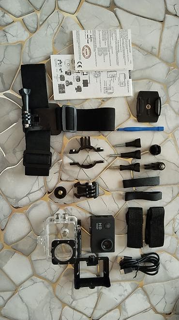 iphone adapteri: Action kamera dəsti Paketə daxildir: - Action kamera (retro çəkiliş — 1