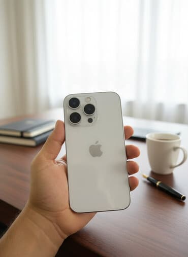iphone 12 dubay: IPhone 14 Pro, 256 GB, Gümüşü, Face ID — 1