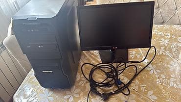 hart disk: Masaüstü kompüter dəsti – Hunkey korpus + LG monitor Tərkib: - Hunkey — 2