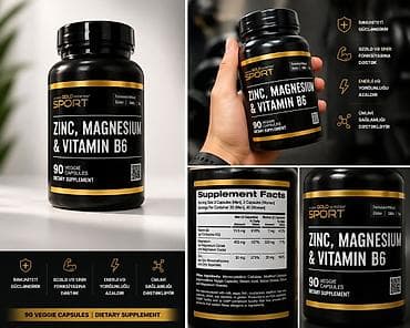 ətir: Məhsul: Gold Nutrition Sport – Zinc, Magnesium & Vitamin B6 — 1