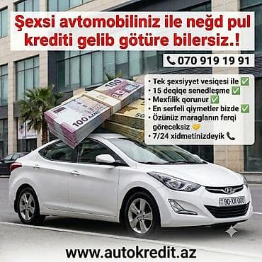 el krediti ile avtomobiller: En serfeli kredit sertleri bizde✅ Ozunuz qiymetlerle maraglanin ferqi — 1