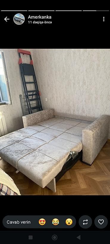Divanlar: Divan-kravat, Yeni, Açılan, Vеlur parça — 1
