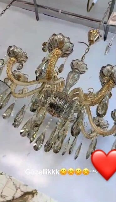 сад: Люстра, 10 и более ламп, Стекло — 2