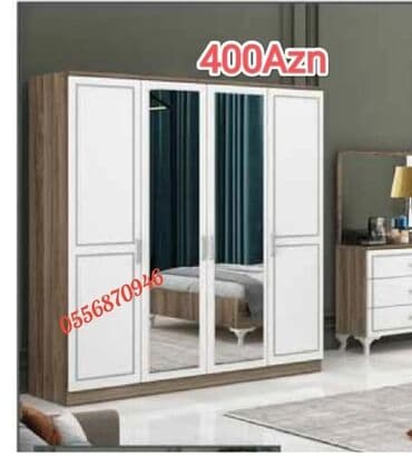 metbex şkafı: Yeni, Açılan, 3 qapılı Düz dolab, Qarderob, paltar dolabı, Azərbaycan — 3