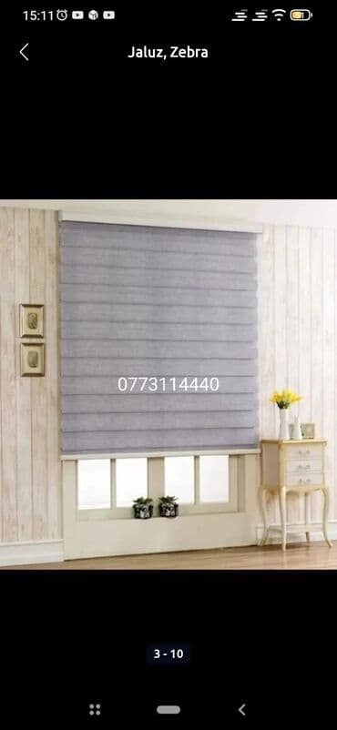 Plisse jalüzlər – pəncərəyə tam oturan, yuxarıdan-aşağıya və — 8