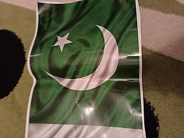 kiriditlə maşınlar: Məhsul: Pakistan bayrağı dizaynlı yapışqanlı vinil stikerlər (2 ədəd) — 3