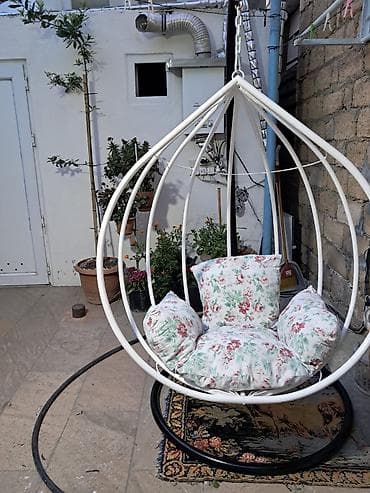 azza elaqe: İşlənmiş. Oturacaq-yelləncək. Asılma yumurta formalı -balkon, bağ — 2