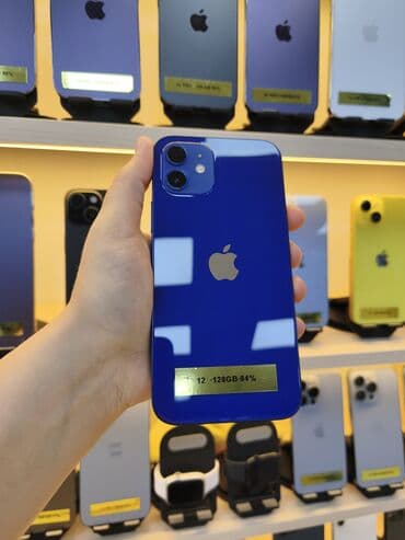 IPhone 12, 128 GB, Mavi, Face ID