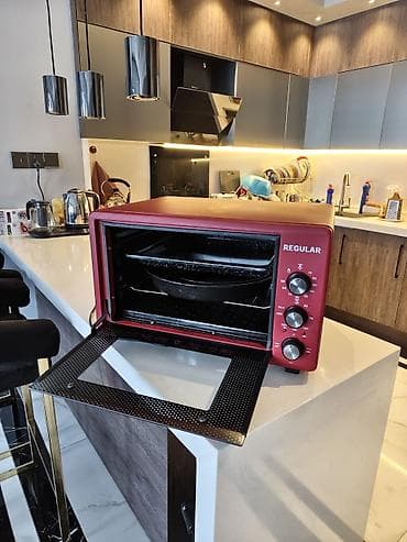 hava peci: REGULAR elektrik mini soba – çoxfunksiyalı, konvensiya funksiyalı — 3