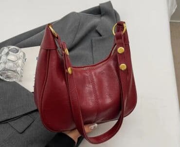 женские сумки с декоративным ремнем: Zərif qadın çiyin çantası, gündəlik istifadə üçün idealdır. Çanta — 2