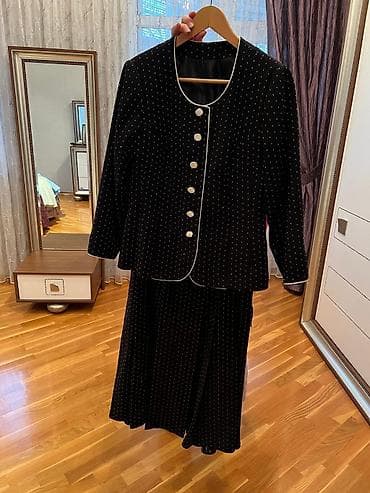 Asia: Qadın geyimləri dəsti 1) Firuzəyi rəngli don - Model: Uzun, beldən — 5