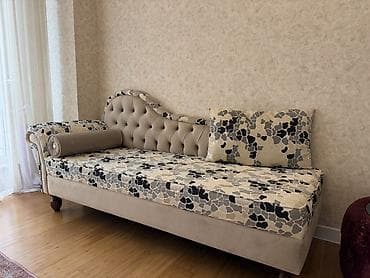 taxta doseme: Klassik üslubda elegant çarpayı-divan (şezlong tipli) - Rəng — 2