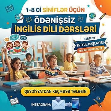 magiclime academy: Xarici dil kursu, İngilis dili, Uşaqlar üçün — 1
