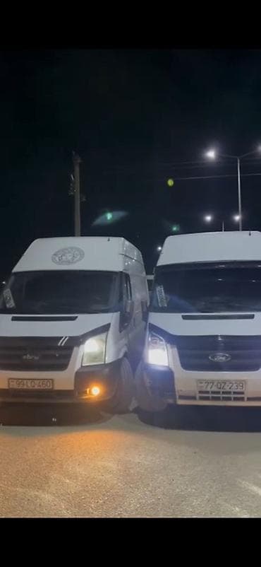 Yükdaşıma xidməti – Ford Transit furqonlarla - Şəhərdaxili və