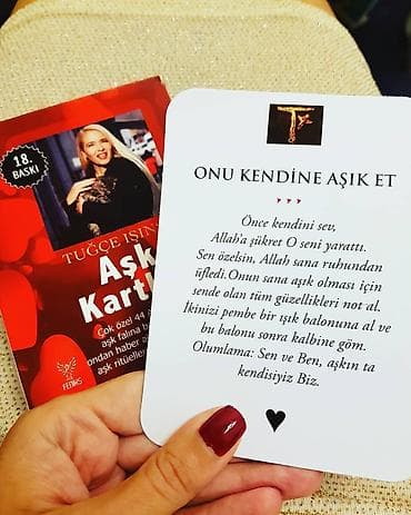 Əskinaslar: Məhsul: Tuğçe Işınsu “Aşk Kartları” dəsti Xüsusiyyətlər: - Qutulu — 2