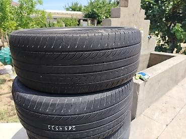 lexus r18: 4 ədəd minik avtomobili üçün yay təkəri. Təkərin 1 ədədində yüngül şiş — 2