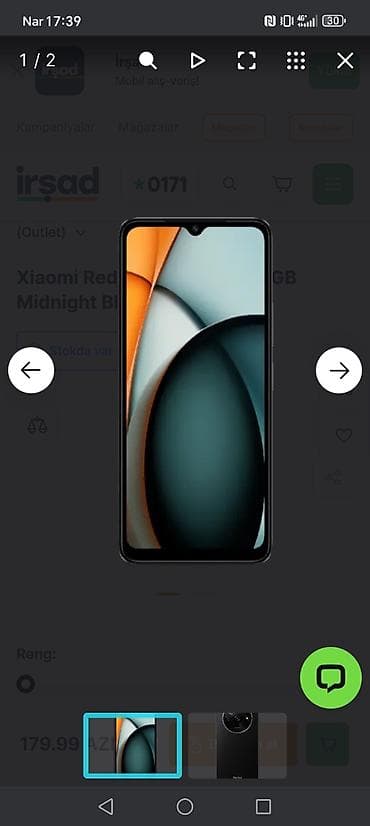 samsung a11 ekran: Redmi A3, 128 GB, rəng - Qara, İki sim kartlı — 1