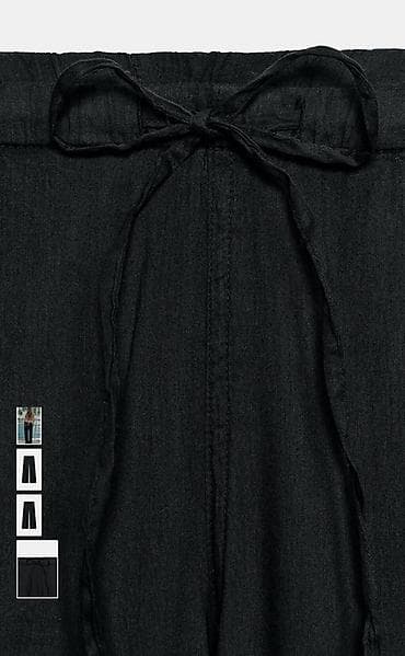 ic geyim: Şalvar, Zara, M, rəng - Qara — 8