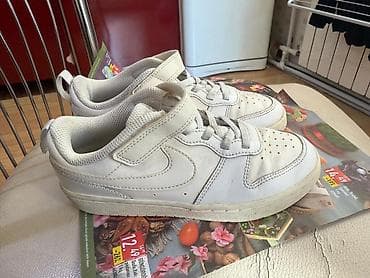 Школьная форма: Цвет - Белый Кроссовки, Nike, Размер: 33, Унисекс — 2