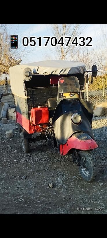 Аксессуары и тюнинг: Yükdaşıma üçün üçtəkərli motosiklet (kargo skuter) - Ön tərəfdə — 4