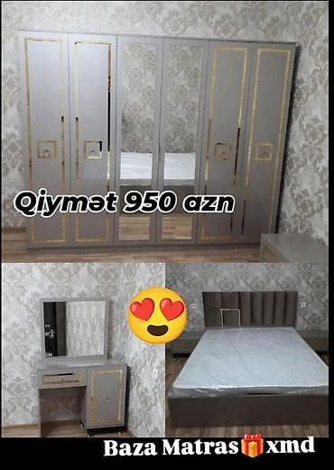 king mebel: İkinəfərlik çarpayı, Yeni — 1