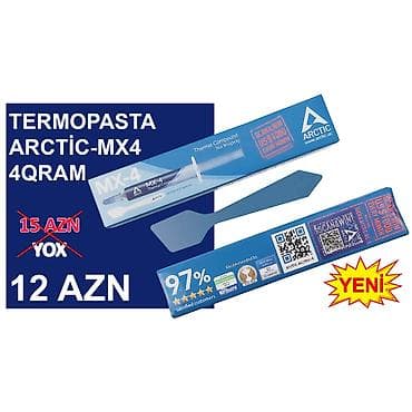 discover note 13 plus tablet: Termopasta "Arctic MX-4 4qram" ⭐Termopasta Arctic MX-4 4qram – 15 yox — 1