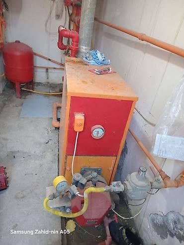 бак для нагрева воды: Qazla işləyən mərkəzi isitmə sistemi – komplekt(Qazanxana) 1500 lük — 1