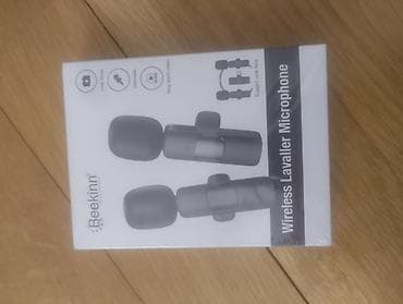 paltar yuyen: Beekinn Wireless Lavaller Microphone – ikili simsiz klyonk mikrofon — 2