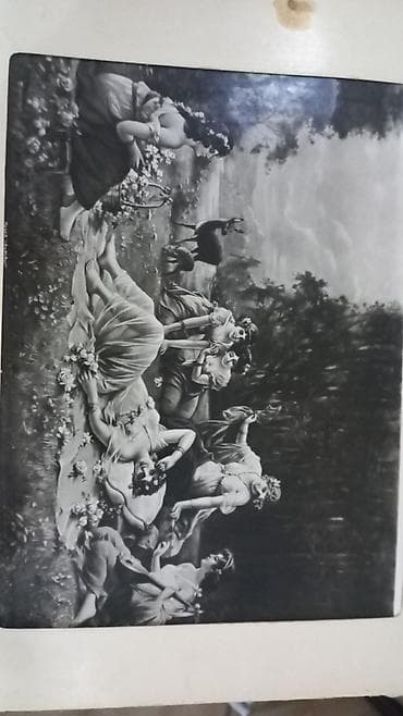 cipsi sekilleri: Məhsul: Klassik üslubda qara-ağ bədii reproduksiya afişaları (3 ədəd) — 2