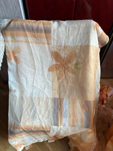 Süni güllər: Müxtəlif naxışlı və rəngli pərdələr tək və cüt olanlar var — 4