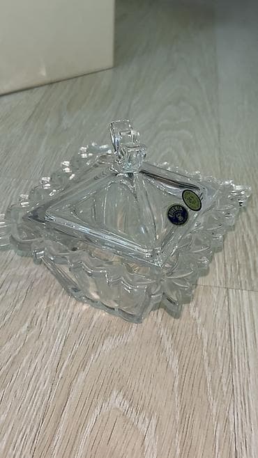 Herbiri tezedir xrustaldır Karaca və Bohemia Crystal xrustal dəst — 3