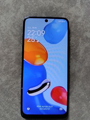 flash kart: Xiaomi 11 Lite, 128 GB, rəng - Mavi, 
 Sensor, Barmaq izi, İki sim kartlı — 3