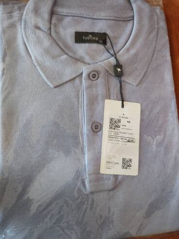 черно белые мужские футболки: Мужское поло, Tudors, XS — 3