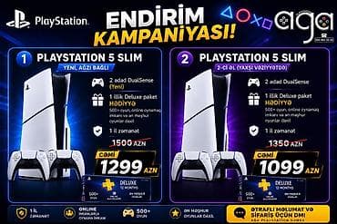 playstaion 5: 🎮 AĞA PLAYSTATION-DA ENDİRİM KAMPANİYASI! 🔥 ✅ PlayStation 5 Slim — 1