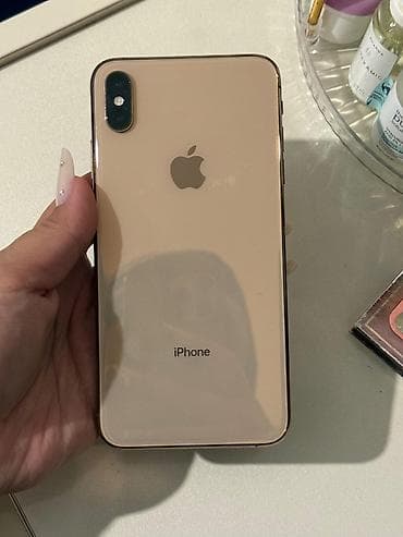 iphone adapter original: IPhone Xs Max, 64 GB, Qızılı, Barmaq izi — 9