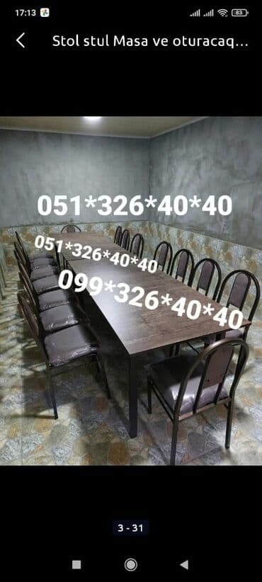 balkon ucun stol stullar: Masa ve oturacaq destleri stol stul Stol stul stul stol oturacaq — 11