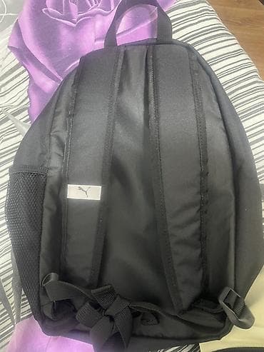 Спортивный инвентарь: Puma brendi gündəlik istifadə üçün bel çantası - Rəng: qara, ön — 2