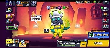xoncalarin kirayesi: Brawl Stars hesabı – yüksək səviyyəli, zəngin kontentli - Kupa yolu — 3