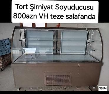 Asia: Gence şeherinde Tort Soyuducu Teze Qutuda 
800azn 0552594296 — 1