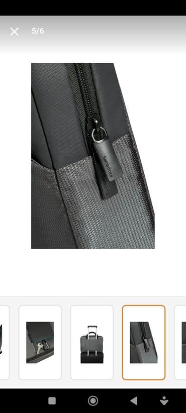 сумка для ноутбука: Samsonite 17.3 Noutbuk, planşet və sənədlər üçün nəzərdə tutulmuş boz — 5