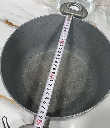 tabaka tava: Tava, rəng - Qara, Çuqun, 30 sm — 7