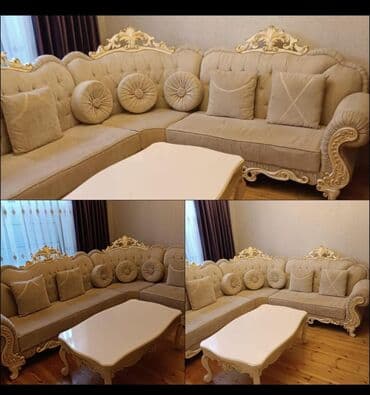 Künc divan, İşlənmiş