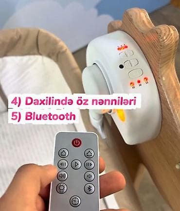 uşağ beşikleri: Oğlan və qız üçün, Yeni, Dördbucaq, Beşik, Matrassız, Yellənmə mexanizmi ilə — 2